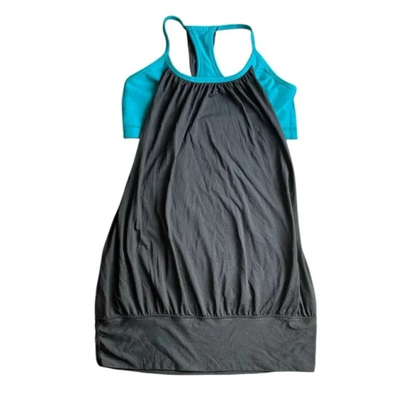Lululemon No Limits Tank Top Black Blue Women’s Size 6 - Picture 6 of 6